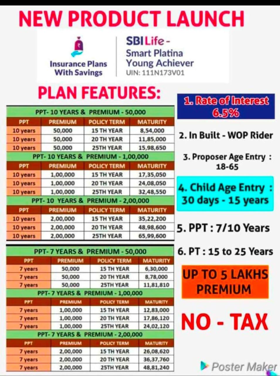 Child Plan 7yr